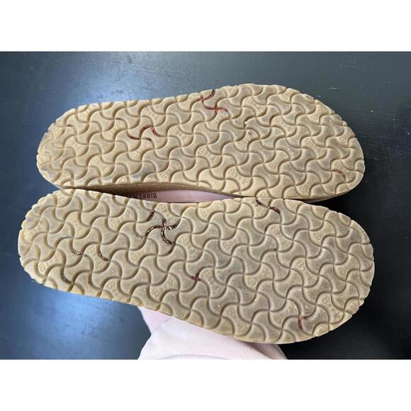 Birkenstock Dusty Pink Honnef Low Suede Leather Shoes- 41E - Picture 6 of 6